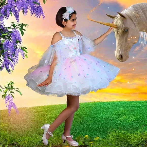 Bella Luna Gowns | Dresses | Girls Rainbow Tutu Dress With Embroidered Lace And Colorful Rainbow Beads | Poshmark Bella Luna Gowns | Dresses | Girls Rainbow Tutu Dress With Embroidered Lace And Colorful Rainbow Beads | Poshmark
